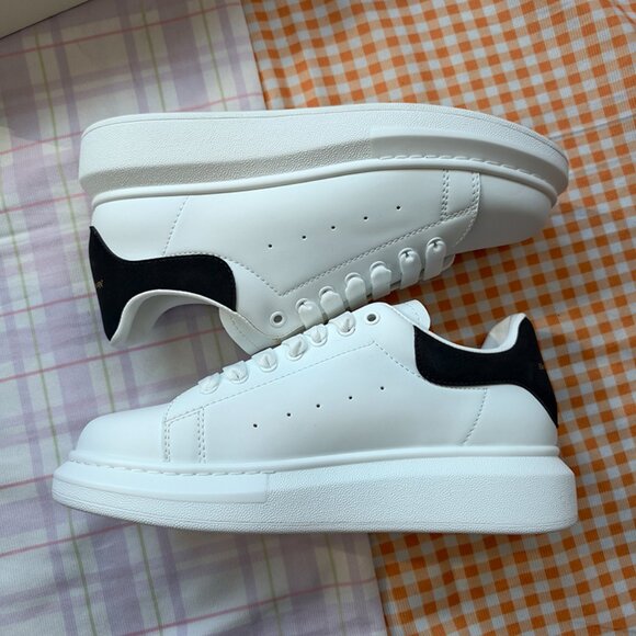 Alexander McQueen White Platform Sneakers - Picture 3 of 6